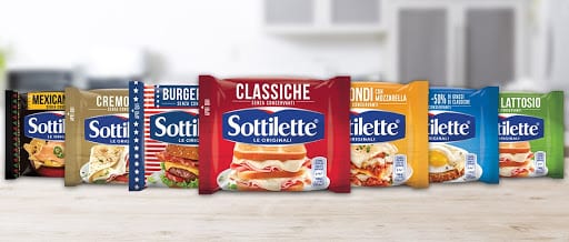 Sottilette® fa a fette i soliti schemi in cucina con le euroricette