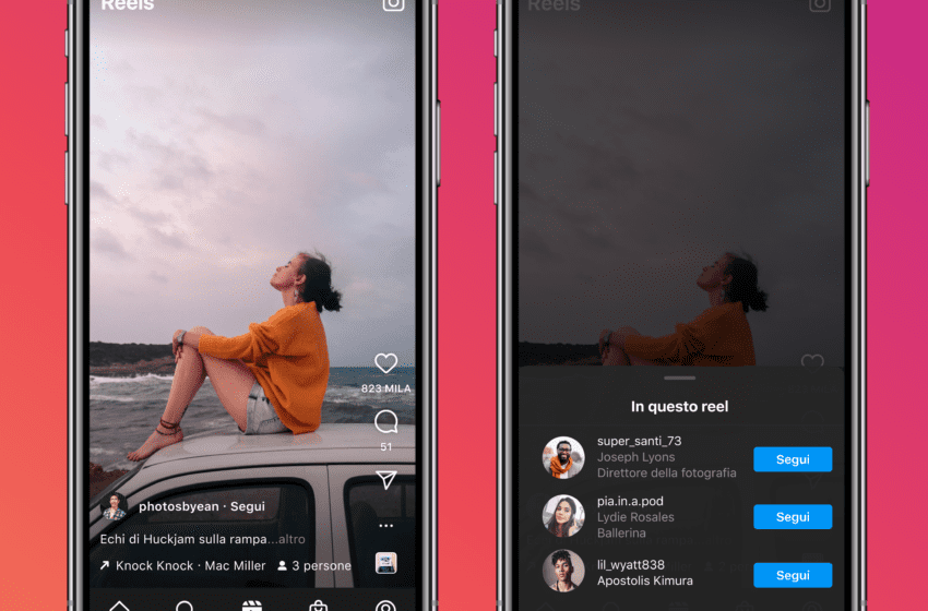  Instagram lancia i “tag avanzati” per un giusto riconoscimento del contributo dei creator