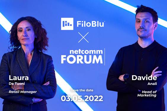 FiloBlu protagonista a Netcomm Forum 2022